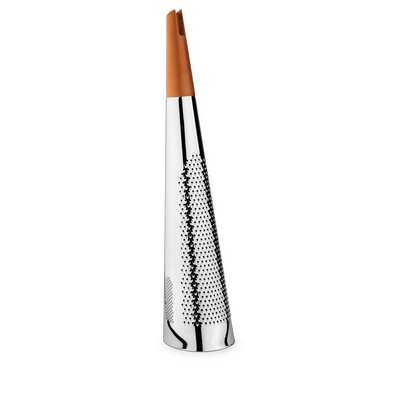 ALESSI Alessi-Todo Giant grater for cheese and nutmeg in steel and wood